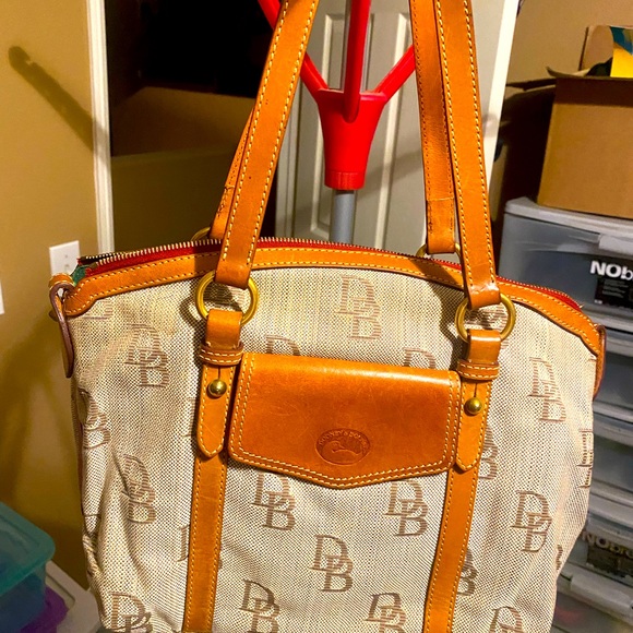 Dooney & Bourke Monogram Shoulder Handbag - Picture 1 of 8